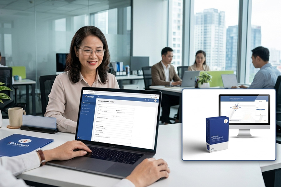 Hướng dẫn chi tiết cách ký hợp đồng lao động điện tử trên phần mềm iContract