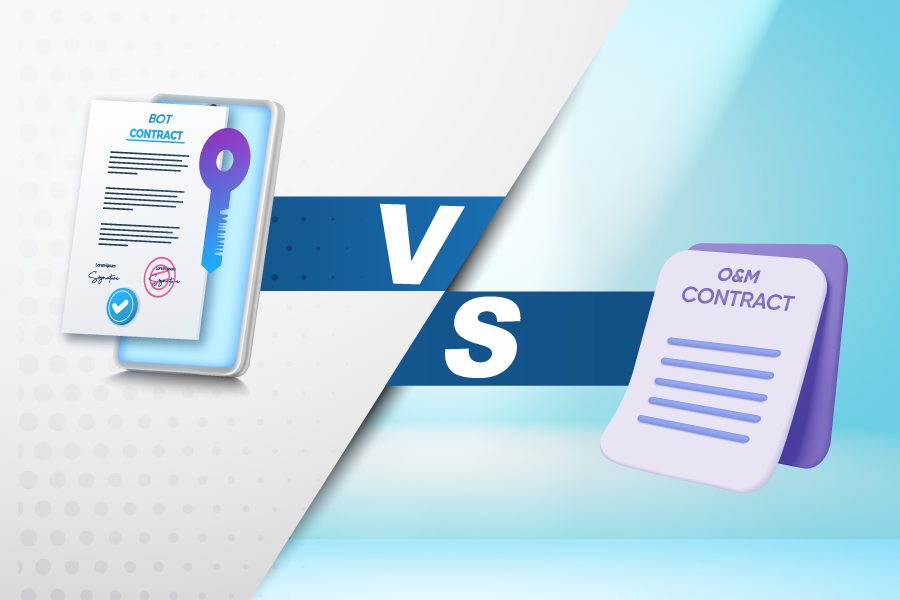 So sánh hợp đồng BOT và O&M – Phân biệt rõ để lựa chọn đúng mô hình đầu tư