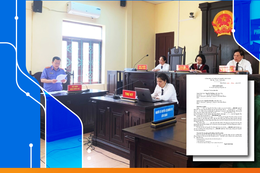 Hướng dẫn viết đơn kiện vi phạm hợp đồng kinh tế mới nhất