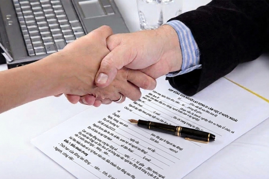 Hợp đồng lao động xuất khẩu: Mẫu hợp đồng được sử dụng phổ biến