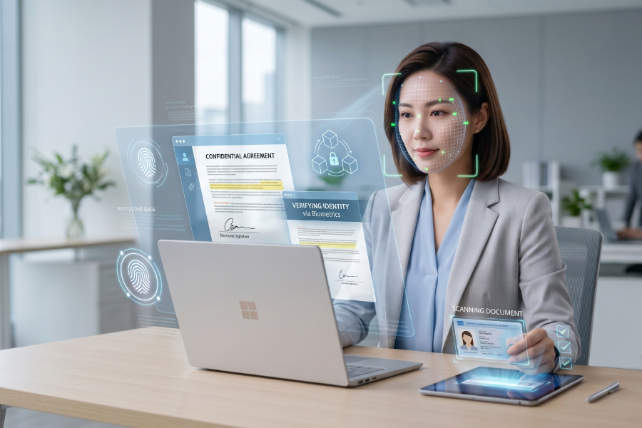 Giải pháp xác minh danh tính điện tử (eKYC) trong hợp đồng điện tử